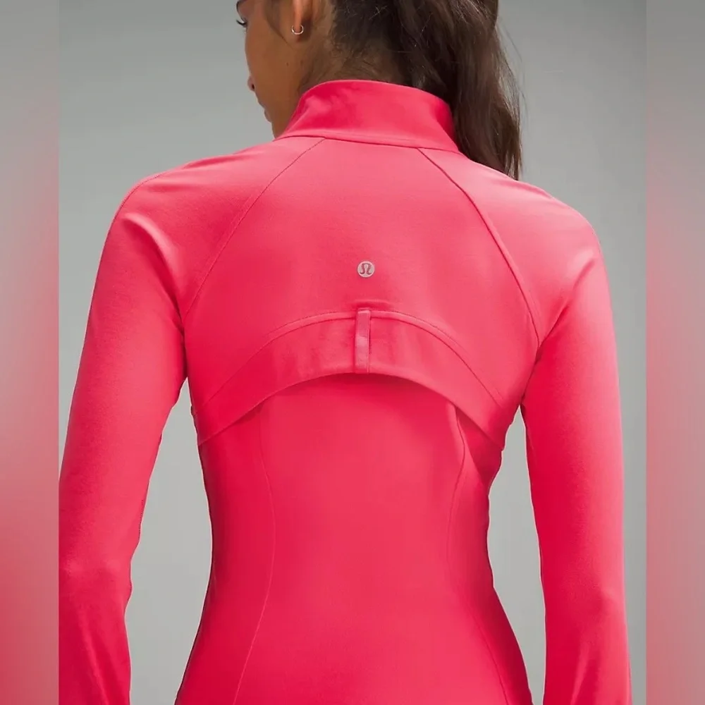 NWT Lululemon Cropped Define Jacket Nulu In Glaze Pink/Lipgloss - Picture 5 of 7